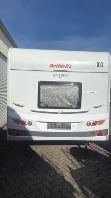 Frontal Hinten Dethleffs c' go 495 QSK Vorzelt