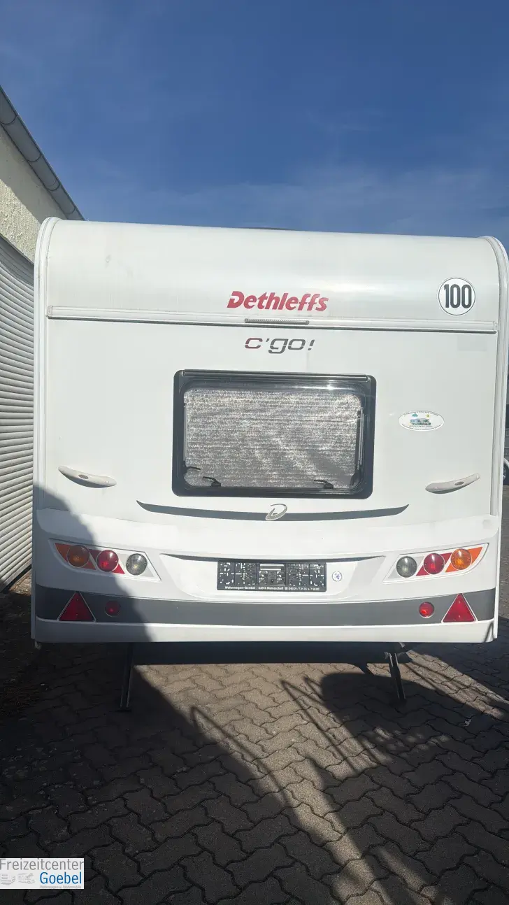 Frontal Hinten Dethleffs c' go 495 QSK Vorzelt