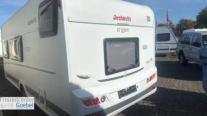 Schräg Hinten Dethleffs c' go 495 QSK Vorzelt
