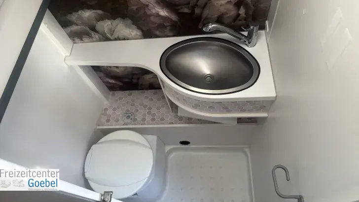 Toilette Dethleffs c' go 495 QSK Vorzelt