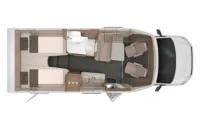 Grundriss Tag Knaus Van TI 640 MEG VANSATION VW