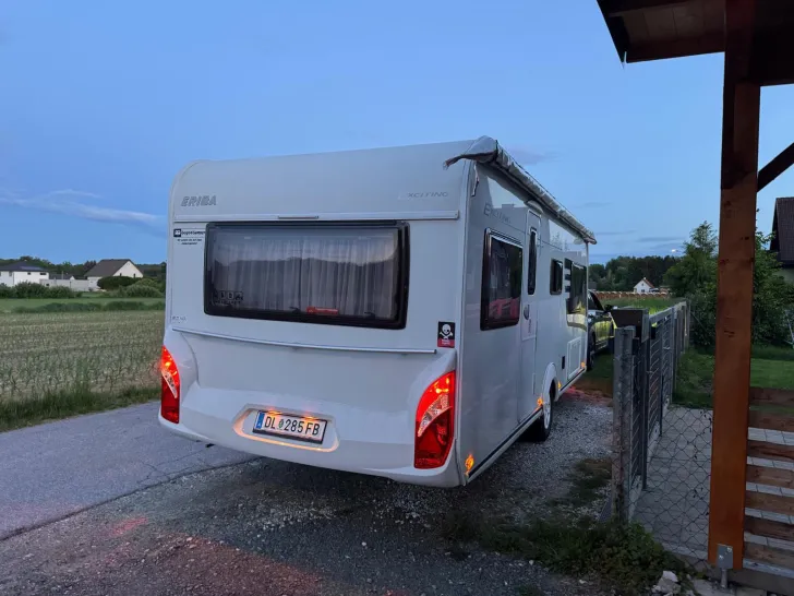 Grundriss Nacht Hymer Eriba Exciting 535 sehr gepflegt