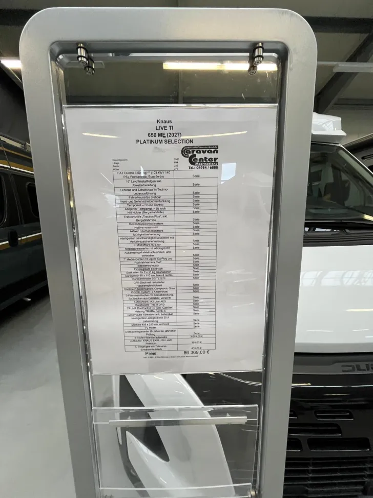 Fahrzeugbild Knaus L!VE TI 650 MEG Platinum Selection Modell 2027 Automatik #17