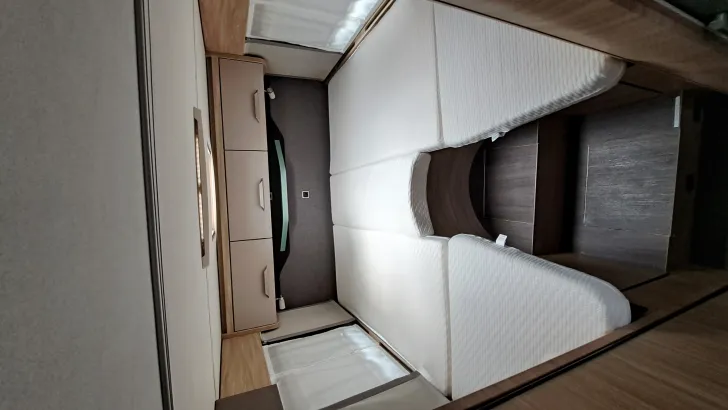 Grundriss Nacht Knaus Van TI Plus 650 MEG Platinum Selection Nur Sommerferien