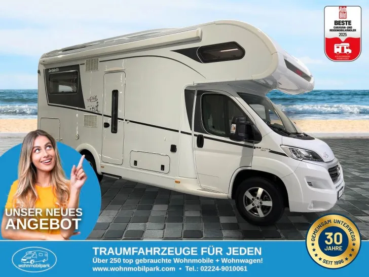 Fahrzeugbild Dethleffs ALPA A6820-2/Automatik/Hubstützen/Klima/Solar #2