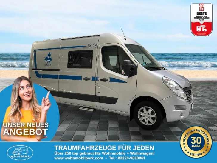 Fahrzeugbild Ahorn Camp Camp Van 550/Automatik/FESTBETT/FIANNZIERUNG #2