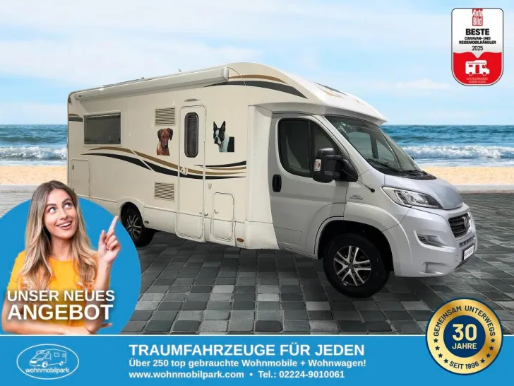 Fahrzeugbild XGO Coupe 302/1.Hand/Einzelbetten/Markise/Garage/AHK #2