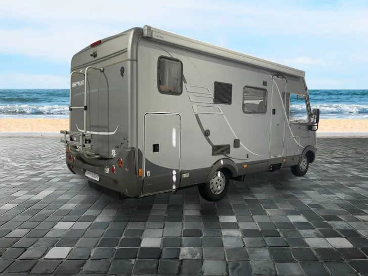 Fahrzeugbild Hymer B 524/Festbett+Hubbett/Markise/Garage #5