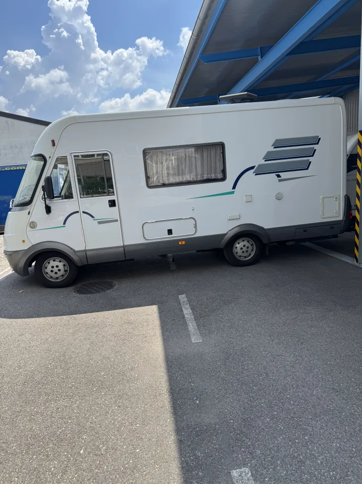 Grundriss Tag Hymer B-Klasse 544 gepflegt