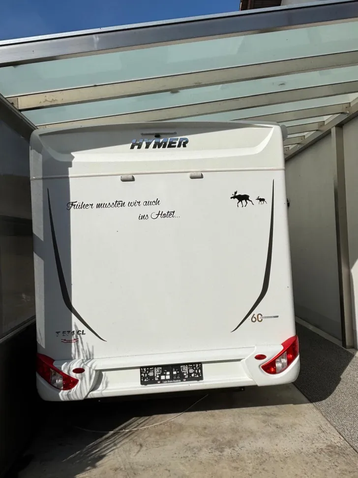 Grundriss Nacht Hymer Tramp CL 574 Wie neu, alle Prüfungen, alle