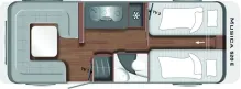 Grundriss Tag LMC Musica 520 E sehr guter Zustand