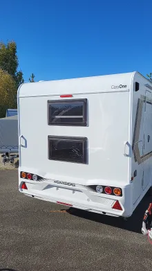 Schräg Hinten Weinsberg CaraOne 400 LK 3 x Pakete Auf. 1350 kg