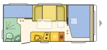 Grundriss Tag Adria Altea 562 PK