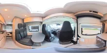 360° Innenansicht Dethleffs Globetrail Active 640 ES Fiat *SONDERPREIS*