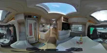 360° Innenansicht Eura Mobil Profila 676EB super Ausstattung, Autark