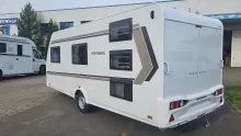 Schräg Hinten Weinsberg CaraOne 550 QDK 3 x Paket, Aufl. 1700kg