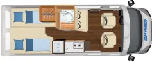 Grundriss Tag Hymer Camper Van Yellowstone Lifepo Dieselheizung Solar