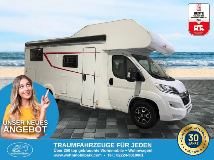 Fahrzeugbild LMC Tourer A 690 G/Euro 6/Festbett/Heckgarage/Navi #2