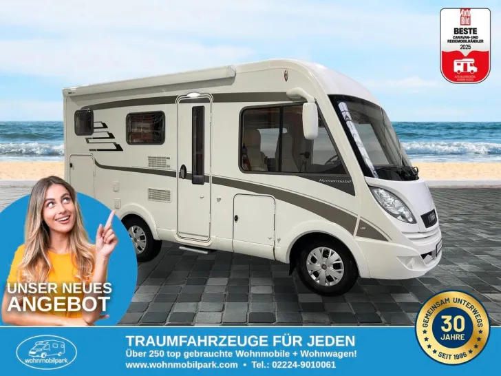 Fahrzeugbild Hymer B 504- 1.HAND !!! - AUTOMATIK - FESTEBTT+HUBBETT #2