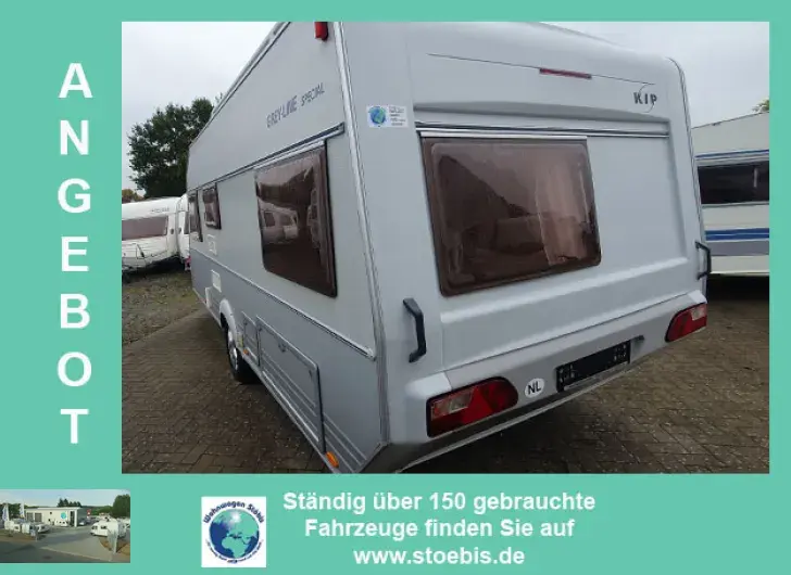 Fahrzeugbild Kip Grey Line 53 TDB Spezial Nr. 101 - Autark, franz. Bett #3