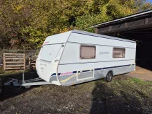 Fahrzeugbild Dethleffs Camper 540 SK Gepflegt und etagenbett umgeba #1