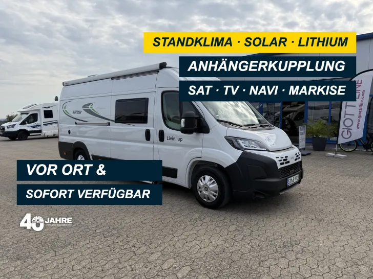 Fahrzeugbild Forster VAN V 636 EBL Livin up, Solar, SAT/TV, AHK #1