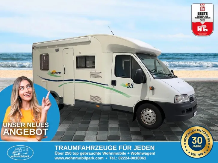 Fahrzeugbild Chausson Welcome 55/Festbett/Klima/PREISGRARNTIE/TÜV 28!! #2