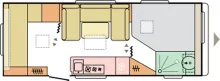 Grundriss Tag Adria Adora 613 PK