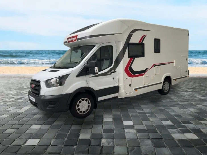 Fahrzeugbild Challenger 264/Festbett+Hubbett/Garage/Markise/Finanzierung #3