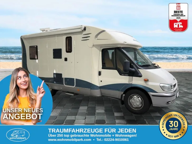 Fahrzeugbild Hobby T600FC/Franz.Bett/AHK/Klima/Solar/Markise #2