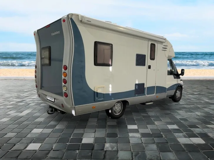 Fahrzeugbild Hobby T600FC/Franz.Bett/AHK/Klima/Solar/Markise #5