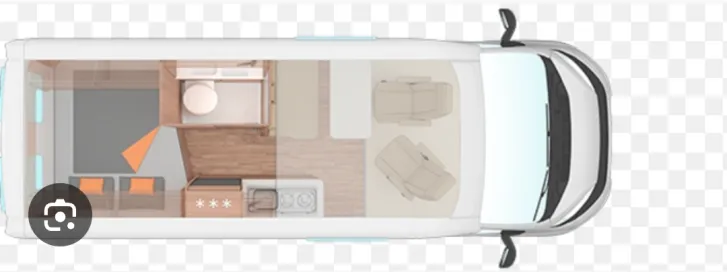 Grundriss Tag Weinsberg CaraTour 600 DQ gut gepflegt, garagengepflegt
