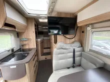 Grundriss Nacht Hymer ML-T 580 4x4 ALLRAD Facelift
