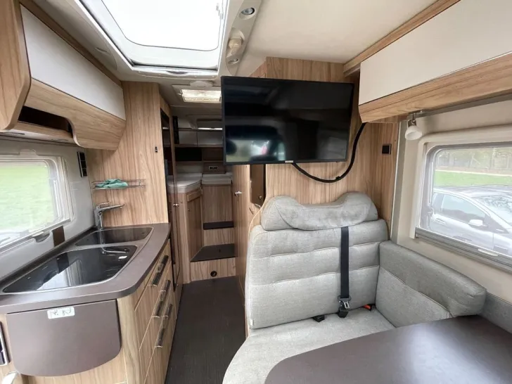Grundriss Nacht Hymer ML-T 580 4x4 ALLRAD Facelift