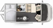 Grundriss Tag Karmann Mobil Dexter DE 540 *AUTOMATIK*CONCEPT*LANZAROTE*