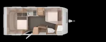 Grundriss Tag Knaus Südwind 500 FU Smart A Mover Paket