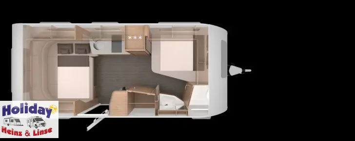 Grundriss Tag Knaus Südwind 500 FU Smart A Mover Paket