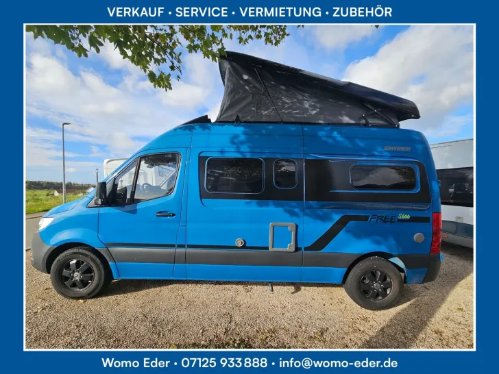 Fahrzeugbild Hymer Free S Blue Evolution Mercedes #1