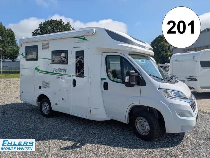 Fahrzeugbild Forster T FT599HB Doppel-Din Radio/Markise/Fahrradträger/Travel-Line-Paket/Aufbaubatterie #1