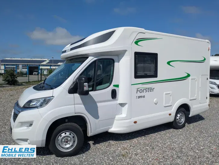 Fahrzeugbild Forster T FT599HB Doppel-Din Radio/Markise/Fahrradträger/Travel-Line-Paket/Aufbaubatterie #4