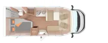 Grundriss Tag Weinsberg CaraSuite EDITION SPICY 650 MF