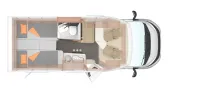 Grundriss Tag Weinsberg CaraCompact Edition Pepper 580 MEG