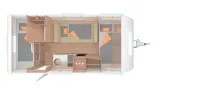 Grundriss Nacht Weinsberg CaraLife 470 QDK