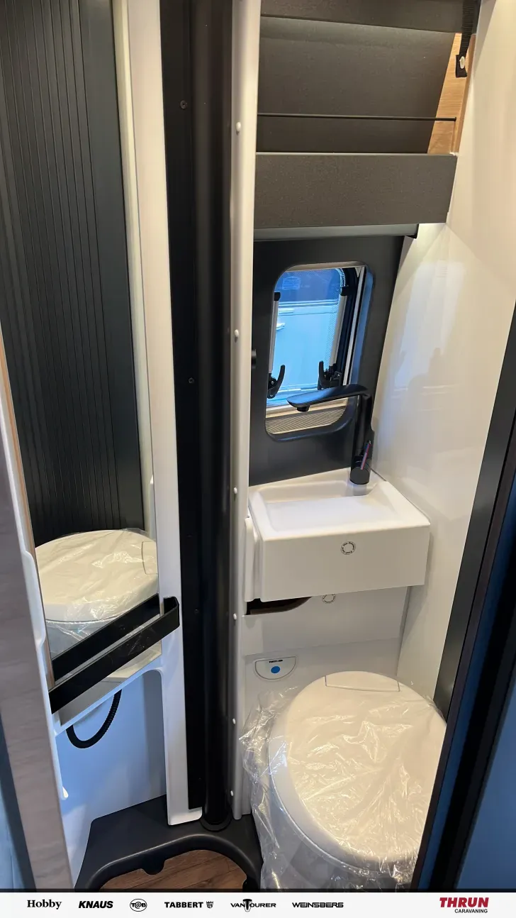 Toilette Knaus BoxLife 540 MQ Platinum Selection *2026*Markise*Rahmenfenster*
