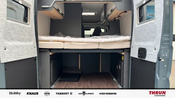 Heckgarage Knaus BoxLife 540 MQ Platinum Selection *2026*Markise*Rahmenfenster*