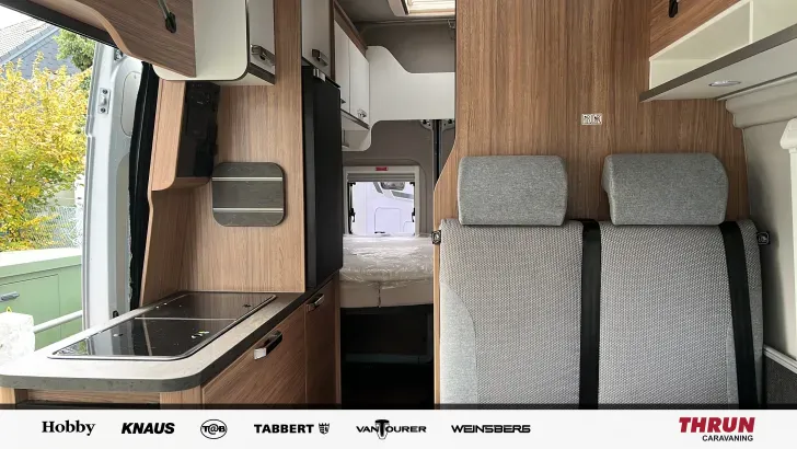 Sicht vorne-hinten Weinsberg CaraBus EDITION FIRE 600 MQH 4Personen*Autom.*Assistenten