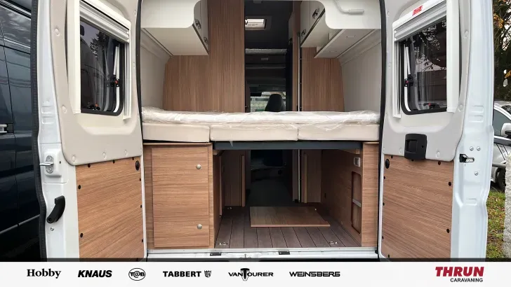 Heckgarage Weinsberg CaraBus EDITION FIRE 600 MQH 4Personen*Autom.*Assistenten