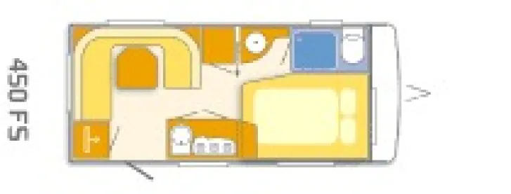 Grundriss Tag Wilk S3 (Safari) 450 FS