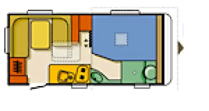 Grundriss Tag Adria Altea 462 PS