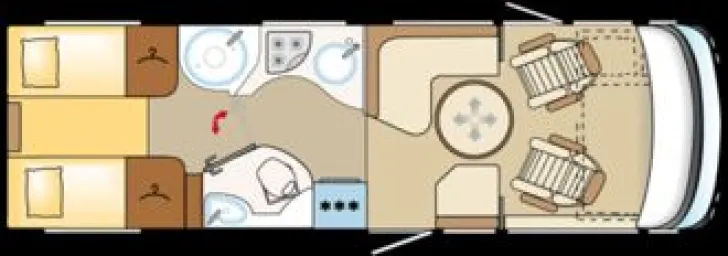 Grundriss Tag Carthago chic e-line I 50